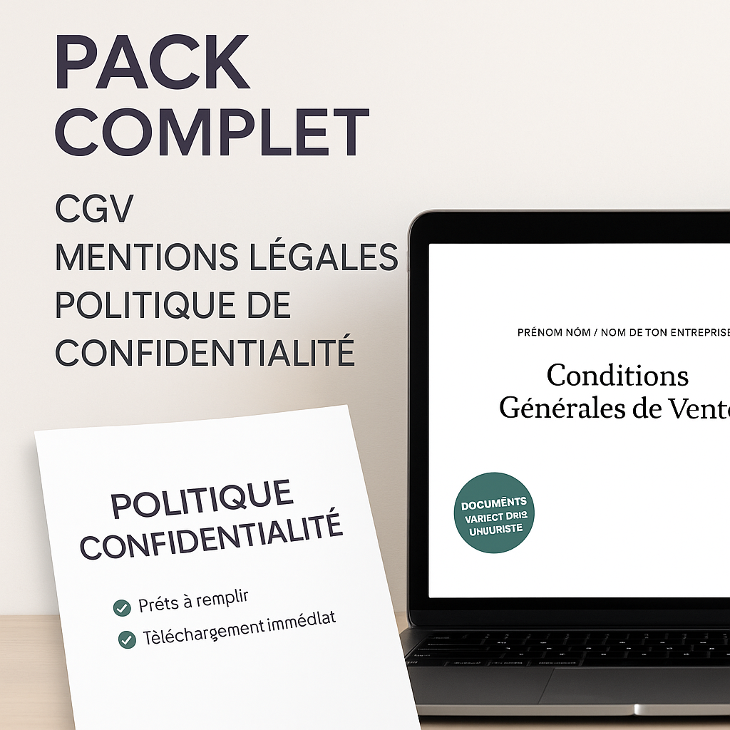 PACK Cadre Légal Complet – Assistante Virtuelle