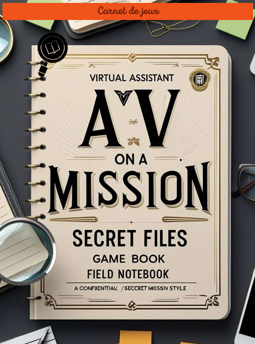 AV EN MISSION – Le carnet de jeux pour assistante en reconquête pro
